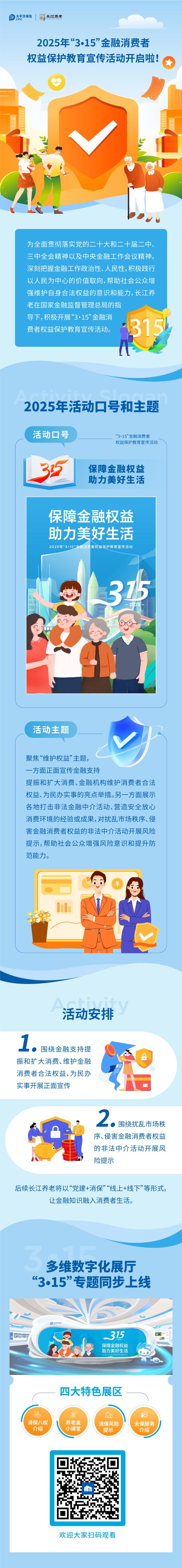 【保障金融權(quán)益 助力美好生活】2025年“3?15”金融消費者權(quán)益保護教育宣傳活動開啟